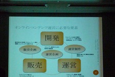 【CEDEC 2009】オンラインゲーム運営のお仕事 オンラインゲーム運営ビジネスについて～ISAOが紹介 画像