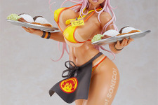 躍動感あるバスト＆日焼け跡もセクシー！「すーぱーそに子」がビキニウェイトレス姿でフィギュア化 画像