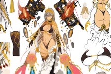 『FGO』「ゼノビア」の装飾はこうなっていたのか！細かく描き込まれた設定画とセクシーな後ろ姿に熱い視線 画像