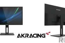 ゲーミングチェア大手「AKRacing」の新製品は、約30万円のハイエンドモニター！国産有機ELで美麗な4Kを実現 画像