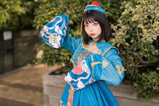 【コスプレ】「池ハロ2022」で可愛いキョンシー発見！人気レイヤー・米倉みゆ【写真7枚】 画像