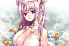 何とは言わないがデカイ…！『FGO』ブリトマートの“湯浴みシーン”を松竜氏が披露、「いいね」4.8万件の注目イラスト 画像