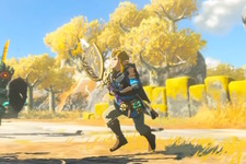 『ゼルダの伝説 ティアキン』では武器の固有能力がより豊富に？「風切羽の剣」は振ると大きな風を巻き起こす… 画像