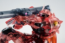 ROBOT魂「シャア専用ザクver.A.N.I.M.E」のクリアカラー版が5月19日より予約開始！躍動感あふれるポージングにも注目 画像