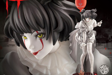 ハーイ、ジョージィ！女体化だよ―名作ホラー『IT』より「ペニーワイズ」が美少女フィギュア化、想像以上の美女に 画像