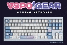 ぶいすぽっ！全メンバーのゲーミングキーボードが発売決定。ラピッドトリガー対応のテンキーレスモデル 画像