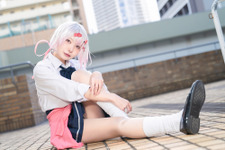 【コスプレ】制服しか勝たん！胸元のおっきなリボンがチャームポイントのにじさんじ・椎名唯華の制服コーデが似合いすぎる美女レイヤーに注目【写真7枚】 画像