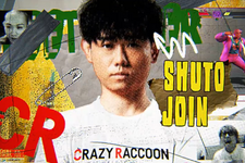 前所属チームへ感謝のメッセージ…シュート選手が「CrazyRaccoon」に加入を発表！涙を流しながらのエールも「幸せでした！」 画像