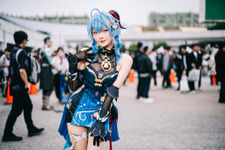 【コスプレ】『原神』甘雨の軽くて優雅な佳節の衣装を“本場”でお披露目！蠱惑的なスタイリングでかわいさが引き立つ【写真10枚】 画像