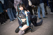 【コスプレ】台湾VTuber・HaiZはモンスターガール！？“7等身”美女レイヤーが華麗にガオー【写真8枚】 画像