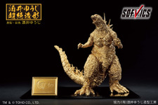 渡米した「ゴジラ（2023）」の金色に輝くフィギュアが登場！今にも動き出しそうな大迫力ポーズがカッコいい 画像