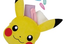 『ポケモン』ピカチュウ、パモ、パピモッチがかわいい！実用性バッチリの大きい顔型ぬいぐるみポーチがプライズ景品に 画像