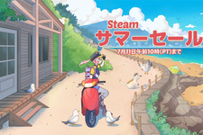 今回も気づいてた？全世界的人気の注目少女、Steamサマーセールの猫＆少女のバナーはクリックで変化！ 画像
