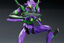 「エヴァ新劇場版」より「初号機」のプラモデルが3次再販！劇中イメージの造形、カシウスの槍とパレットライフルが付属