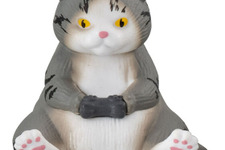 動物だってゲームが好き！猫やパンダのフィギュア「どうぶつゲーマー」カプセルトイで発売―協力プレイか対戦か、想像膨らむ表情 画像