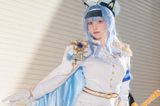【コスプレ】凛とした立ち姿と曲線美を白軍服が引き立てる！スタイル完璧な『NIKE』ヘルムを披露した人気レイヤー・きちぴよ【写真10枚】 画像