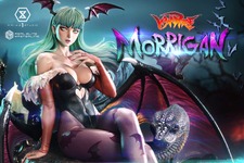 『ヴァンパイア』人気キャラ「モリガン」の妖艶さを1/4スケールで表現！約19万円の高級スタチュー、400個限定で予約開始 画像