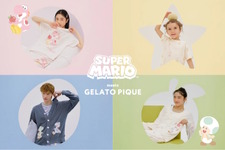 ジェラートピケから『スーパーマリオ』コラボアパレルが発売！キノピオ、ヨッシーの春にピッタリな新作17アイテム 画像