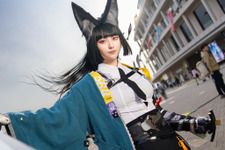【コスプレ】『ゼンゼロ』星見雅の美貌が夕日に映える！颯爽と刀を振り回すシルエットがスタイリッシュ【写真6枚】
