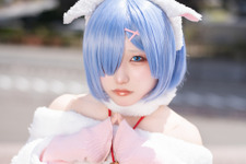 【コスプレ】あまりに可愛い、童話の羊さん！「リゼロ」レムの福岡美女を発見【写真7枚】