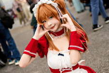 【コスプレ】抜群のスタイルとツンデレな表情がたまらない！「エヴァ」アスカのメイド姿が最高に似合うマレーシア美女【写真9枚】