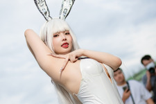 【コスプレ】台湾産ホワイトバニーガールはお好きですか？ボンテージ＆ストッキングの妖艶な魅力全開【写真7枚】