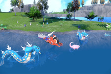 スイッチ2でグラフィック向上の『ポケモンSV』、たった2枚の公式スクショを比較。水面や草むらがよりリアルに
