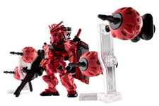 ジークアクスより「赤いガンダム」が食玩“ガンダム コンバージ”に出撃！ビットは4基付属、シャアとシュウジ運用時をそれぞれ再現可能