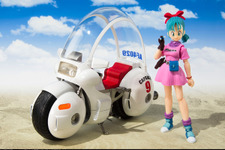 「ドラゴンボール」ブルマが記念すべき第1話の“ピンク服姿”でフィギュアに！連動性ある「ブルマのバイク」と共に再販