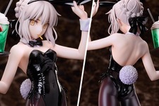 艶めく衣装と美脚にドキッ！『FGO』よりセイバーオルタがバニーVer.で立体化―手に持ったハンバーガーは圧倒的なボリューム
