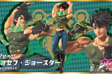 「ジョジョ」の象徴的ポーズと力強い筋肉を両立！「ジョセフ・ジョースター」がアクションフィギュア化ーワイヤー入りマフラーで流れるような動きを演出