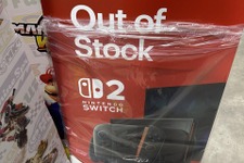 任天堂が海外小売店に「スイッチ2完売」の看板を配布？発売前から入手困難を見据えていると話題に