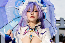 【コスプレ】台湾の人気美女コスプレイヤー「DenKa」が降臨！『鳴潮』カンタレラが妖艶で流し目の虜になりそう【写真9枚】