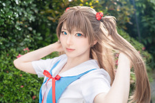 【コスプレ】強気な表情＆たまに見せる笑顔が可愛い！「エヴァ」アスカが爽やかな制服姿で登場【写真10枚】