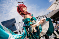 【コスプレ】スタイルの良さに眩しい笑顔が映える！スラリと伸びた美脚も必見な『鳴潮』シャコンヌの台湾美女レイヤー【写真9枚】