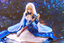 聖剣を抱えた姿が神々しい……！『Fate/stay night』原点の物語「Garden of Avalon」より、セイバーがスケールフィギュア化