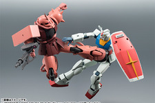 「ガンダム」VS「シャア専用ザク」を再現できる！「機動戦士ガンダム」よりフィギュア「ROBOT魂」3商品が再販決定