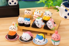 中トロの乗ったちいかわ、いくら軍艦に包まれたうさぎ…人気シリーズ「ちいかわ寿司」の新作フィギュアコレクションが可愛すぎる！
