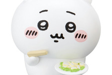 ガシャポン「ちいかわ みんなでもぐもぐパーティ♪」第3弾！くりまんじゅうら全5種が、それぞれ異なる料理を食べる姿で立体化 画像
