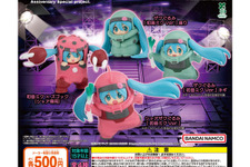 シャアザクぐるみ着た「初音ミク」が反則級の可愛さ！「45周年ガンダム」コラボイラストがガシャポンでフィギュア化