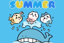 “暑いよ最近…”「ちいかわ」新デザイン「2025 SUMMER」がゆるくて可愛い！涼しげなクリアガラスマグカップを限定アイテムとして用意