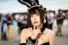 【コスプレ】白い網タイツとハイヒールが似合う！台湾美女の美脚が際立つバニーガール姿に見惚れてしまう【写真7枚】