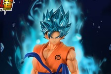 「ドラゴンボール超」超サイヤ人ブルー「孫悟空」プライズフィギュアが7月8日から順次展開！髪のメタリック塗装でひと味違う雰囲気に