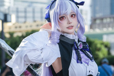 【コスプレ】ほっそいウエストにふわりと広がるスカートのシルエットが可愛い！まるで実写化な『ゼンゼロ』ビビアンの美女レイヤー【写真11枚】