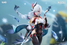 ボディラインくっきりな修行服に、シースルーから覗くオヘソもセクシー！『原神』より「申鶴」1/7スケールフィギュアが公開