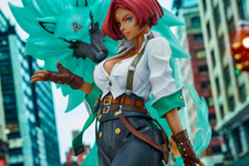 大胆にはだけた胸元が視線を吸い寄せる…『ギルティギア ストライヴ』より「ジオヴァーナ」のフィギュアが先行予約受付中！