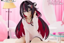 ホロライブ・AZKiが、可愛いく微笑むオフスタイルでフィギュア化！描き下ろしイラストの大型クッションと共にプライズ展開