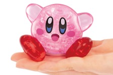 『星のカービィ』クリスタルパズルが可愛い！ワープスターに乗った姿でピンクにキラキラ光り輝く