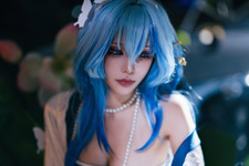 【コスプレ】『鳴潮』ショア・キーパーの漢服姿が儚げで美しい！スレンダーな台湾美女による仙女感がすごい【写真9枚】