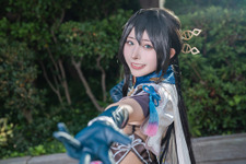 【コスプレ】スラリとした美脚とおへそがセクシーかつ優美！『崩スタ』ルアン・メェイのたおやかな雰囲気を再現する美女レイヤー【写真9枚】